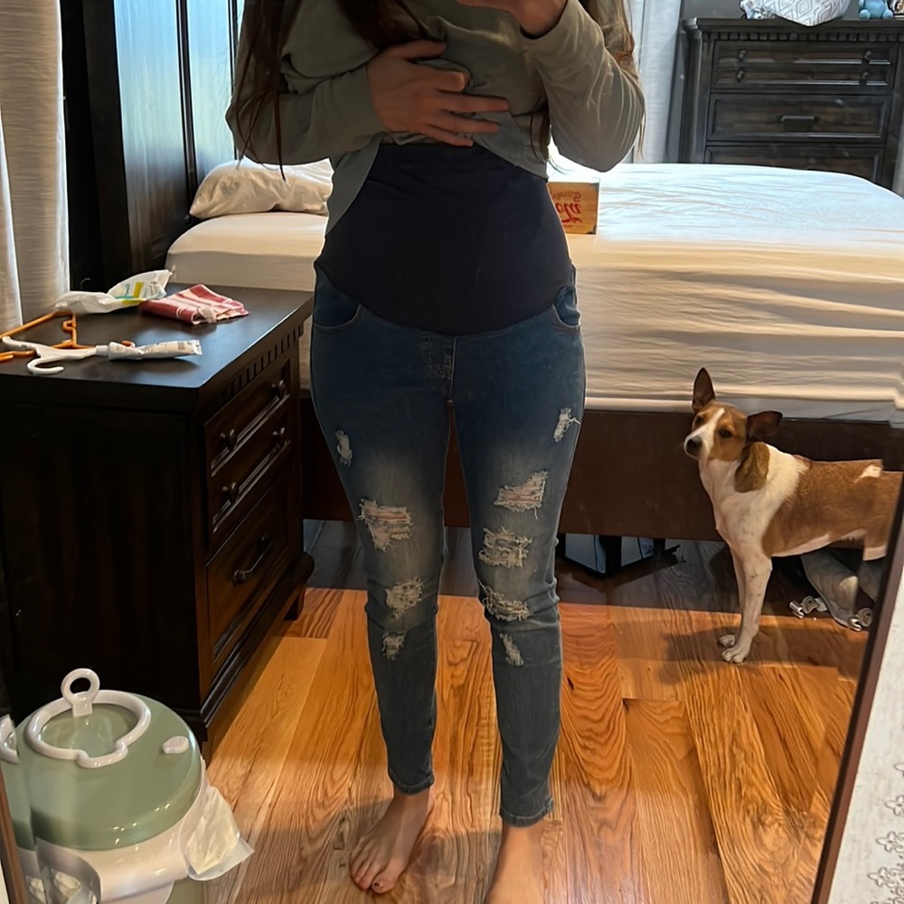 Maternity jeans